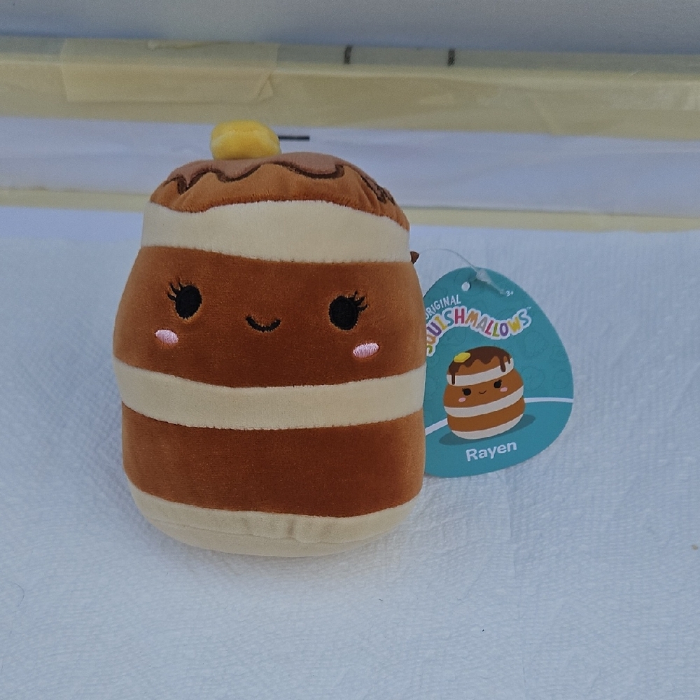 Squishmallows Brown and Cream Dessert Plush